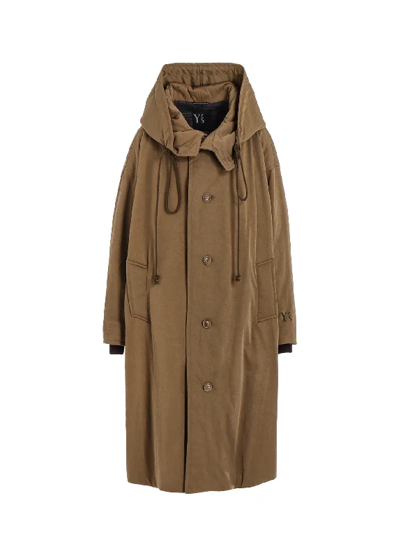 Weekend Offers That Amaze NY/ CHINO CLOTH HOODIE COAT