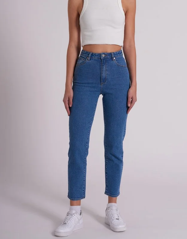 New Arrival Abrand 94 High Slim Liliana Mid Blue