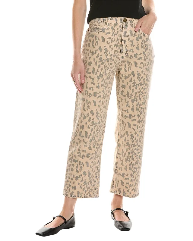 Price Drop THE GREAT The Wayne Vintage Leopard Jean