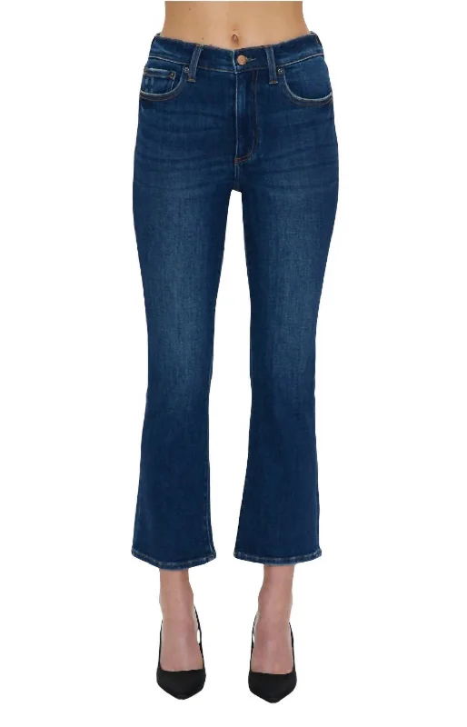 Weekend Bargains to Grab Lennon High Rise Crop Bootcut Jeans In Rosslyn