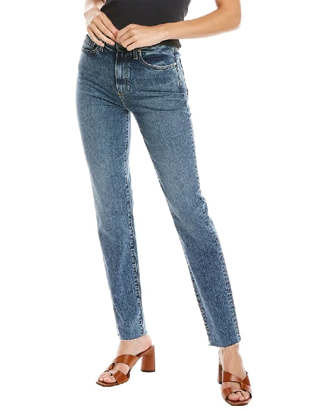 Weekend Discounts to Snag Le Jean Lara Willow Wash High-Rise Slim Jean