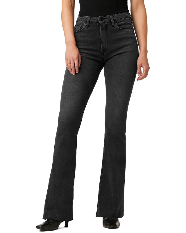 Weekend Discounts Worth Grabbing HUDSON Jeans Holly Washed Black Flare Jean