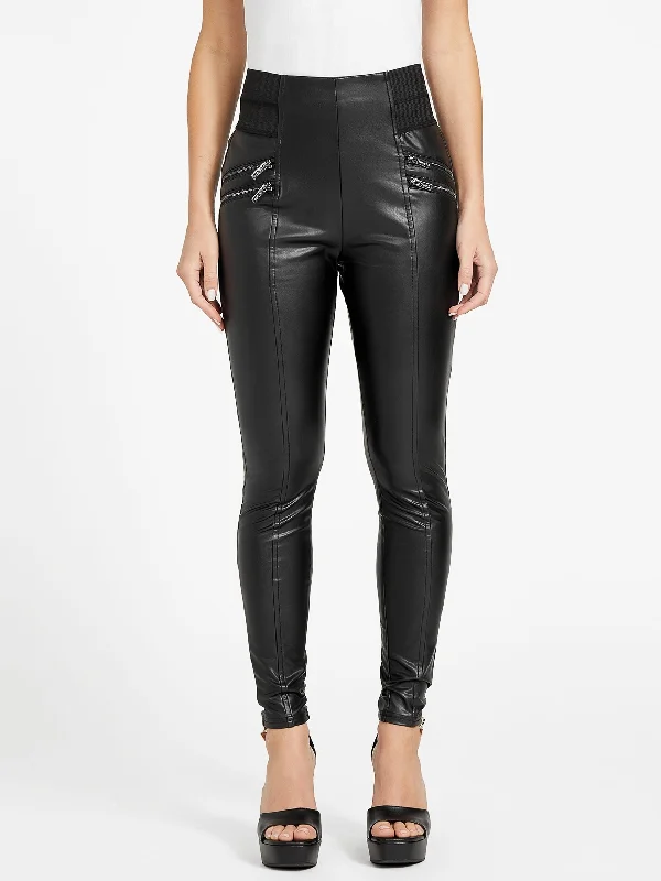 Limited Time Discount Kenny Faux-Leather Leggings