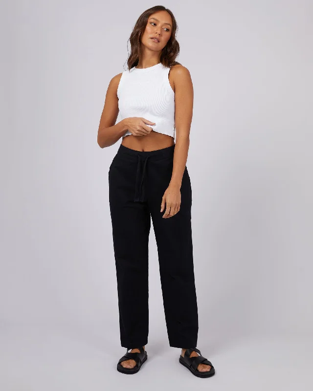 Limited Time Silent Theory Tropical Pant Black