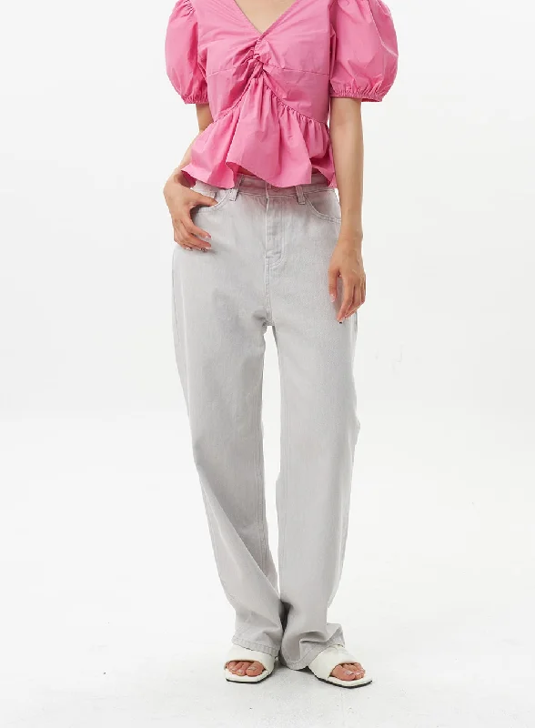 Markdown Madness Wide Cotton Pants OU328