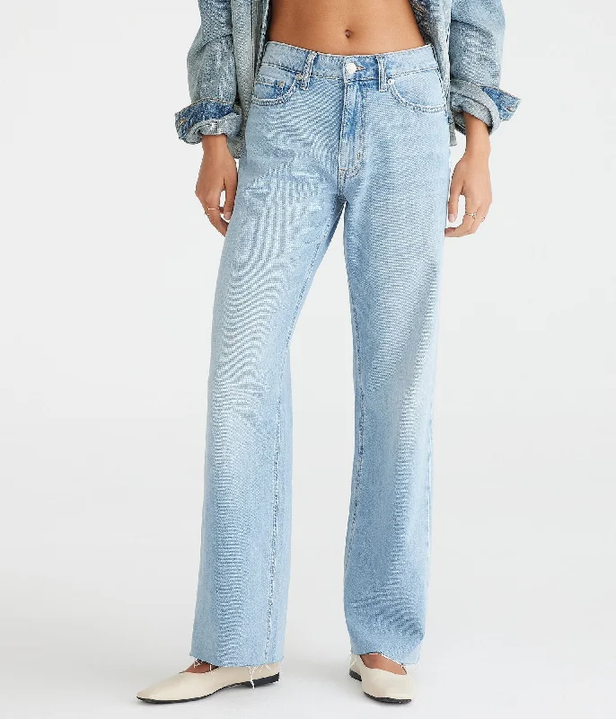 Season Finale Sale Aeropostale High-Rise Wide Leg Jean