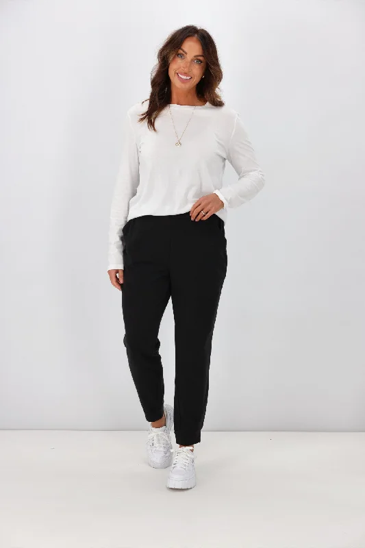 Weekend Offers That Amaze Betty Basics Lindsay Jogger Black