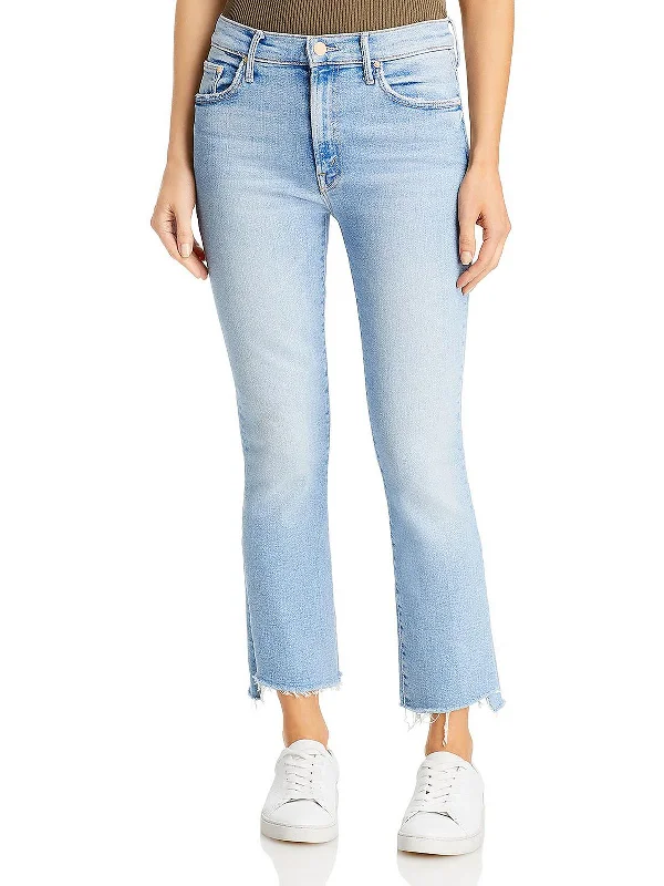 Final Clearance Womens Denim Cutoff Ankle Jeans