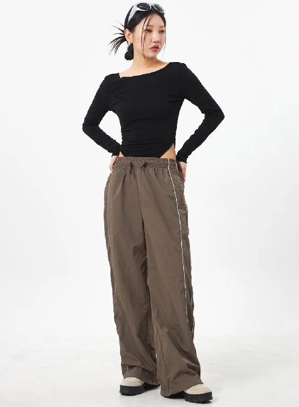 Weekend Discounts to Snag Side Stripe Track Pants CA307