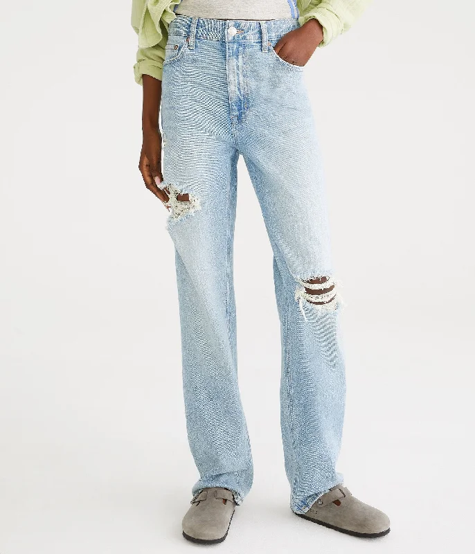 Weekend Bargains to Relish Aeropostale Curvy High-Rise Baggy Jean