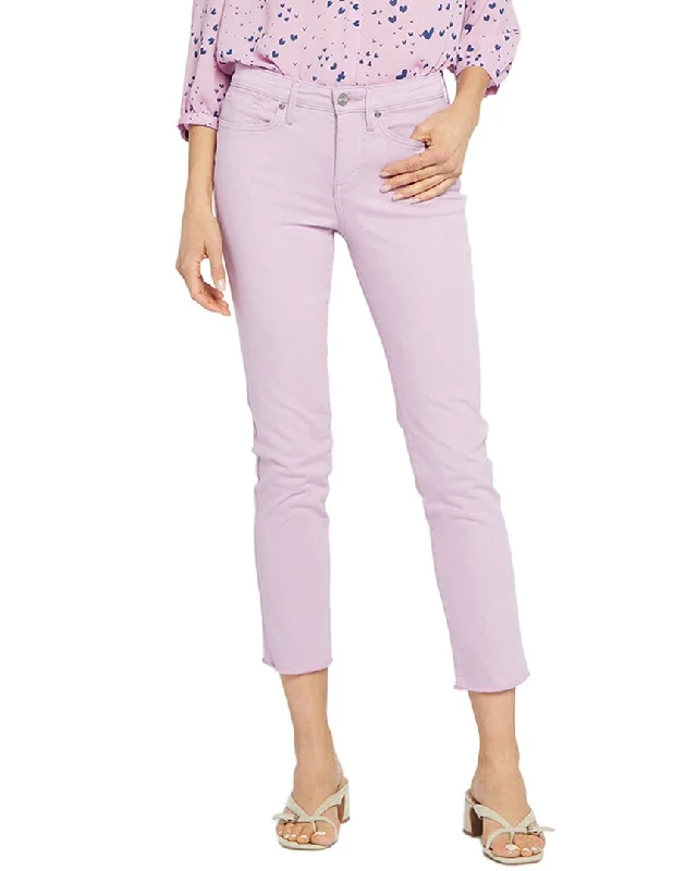 Quick Sale NYDJ Sheri Mauve Mist Ankle Jean
