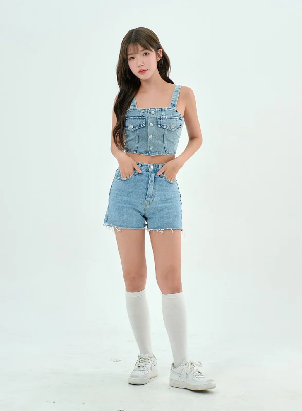 Savings Galore Denim Shorts BY303