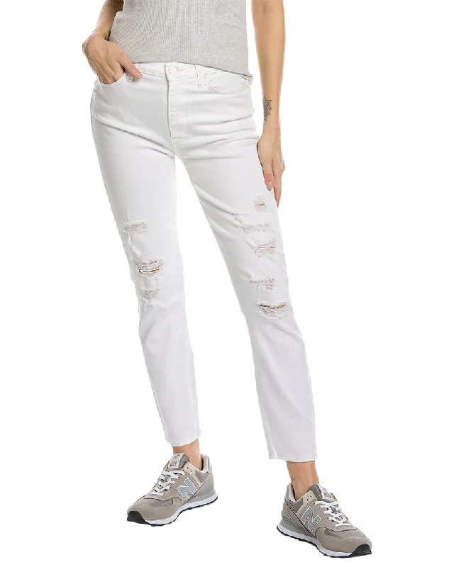 Online Only 7 For All Mankind Clean White High Waist Ankle Skinny Jean