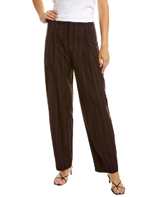 Online Only Vince Pleated Wide Leg Pant