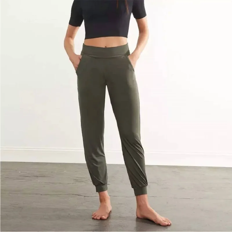 Weekend Bargains to Sizzle Butter High Rise Jogger In Loden