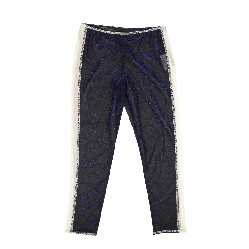 Sale Alert Anna Sui Side Stripe Sheer Leggings - Blue