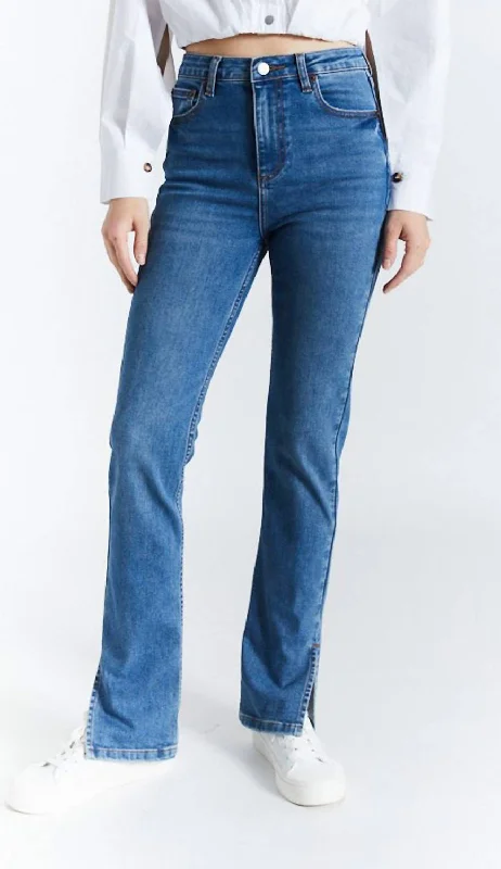While Supplies Last High-Rise Straight Jeans In Arkin Medium Dark Wash