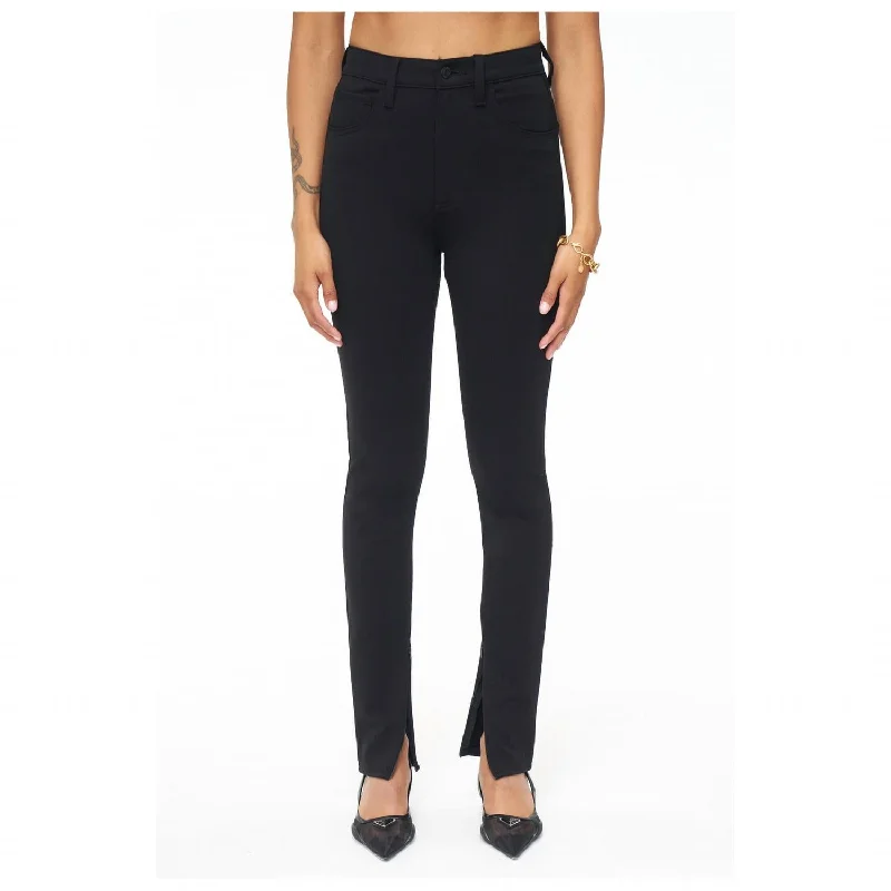 Best Seller Kendall Hight Rise Skinny Scuba Pants With Zippers In Night Out