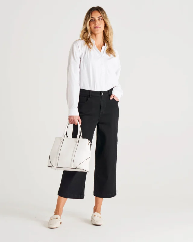 Fantastic Savings Betty Basics Tabitha Crop Jean Black
