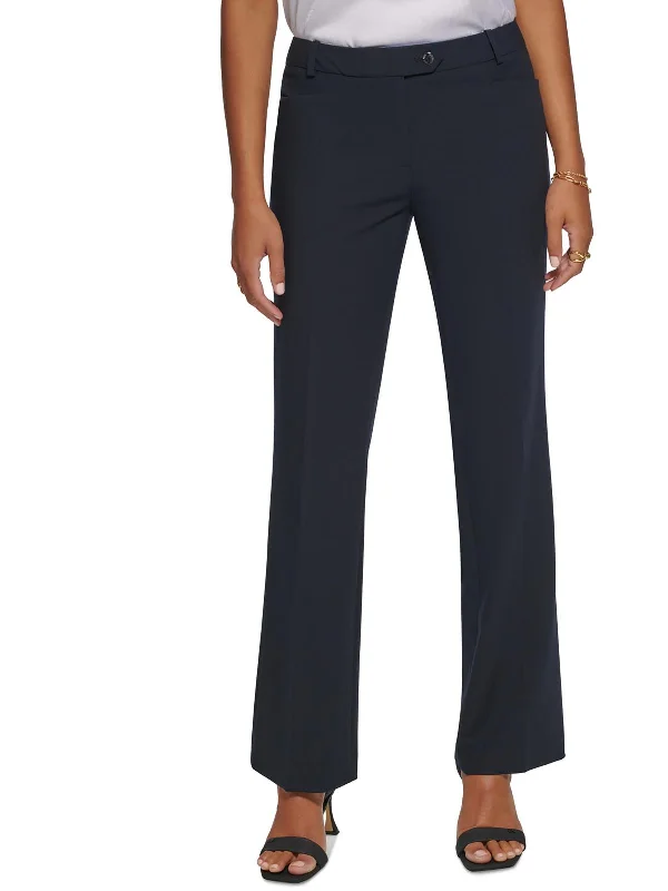 Crazy Savings Womens Low Rise Modern Fit Straight Leg Pants