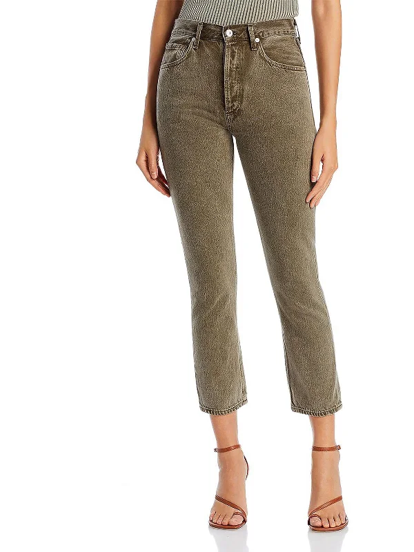 Weekend Savings Delight Womens Denim Classic Fit Ankle Jeans