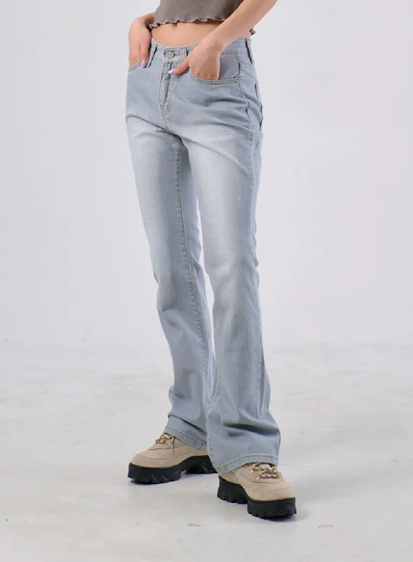 The Best Prices Low Rise Bootcut Pants IA305