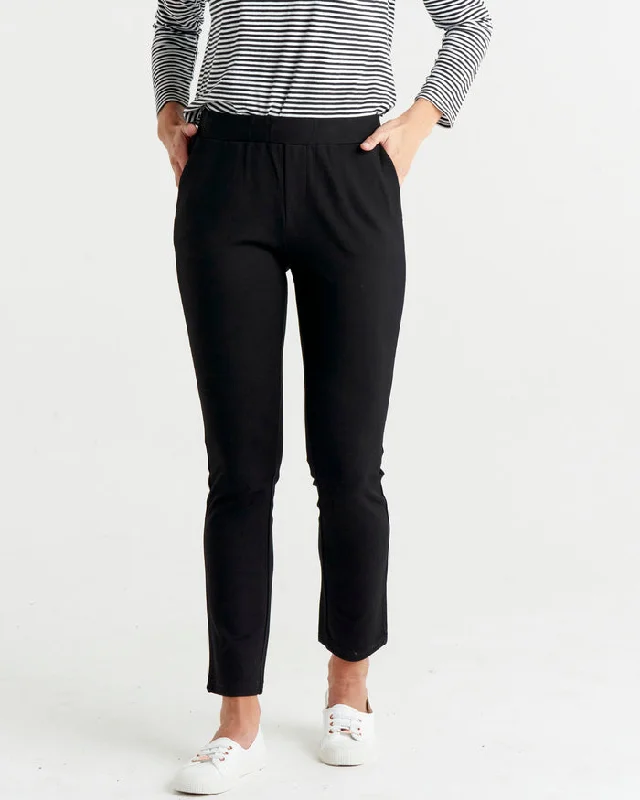 Epic Deals Betty Basics Au Revoir Ponte Pant Black