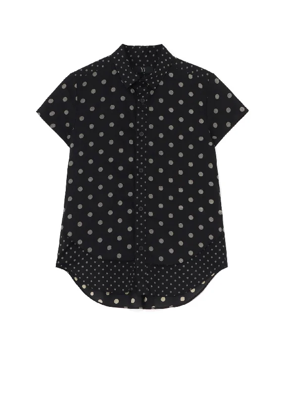 Exclusive Online Offer 60/- COTTON LAWN DOT PRINT HALF SLEEVE BLOUSE