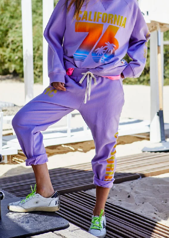 Limited Time Discount Hammill + Co Cali Track Pant Lavender