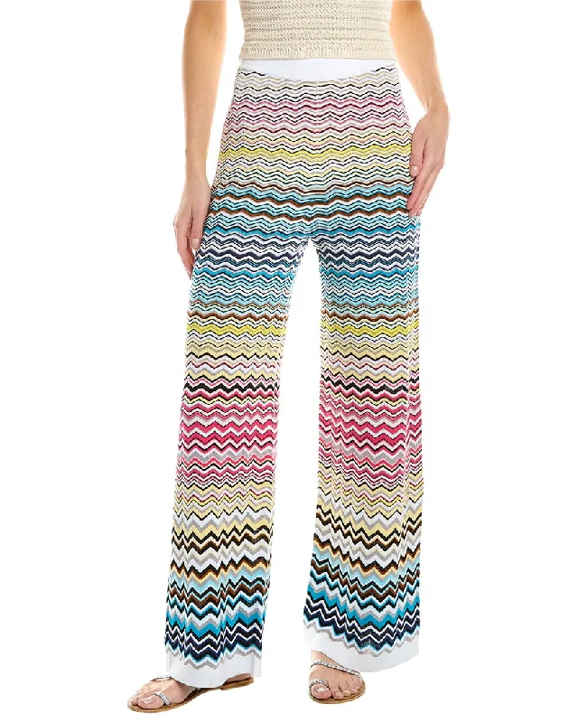 Hurry In Missoni Flared ZigZag Trouser