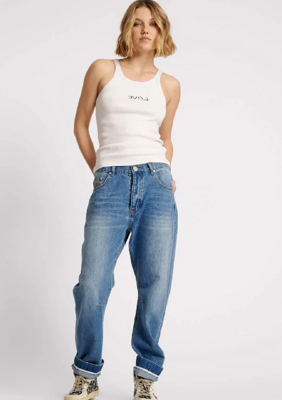 Incredible Offers One Teaspoon Pacifica Bandit Relaxed Denim Jeans