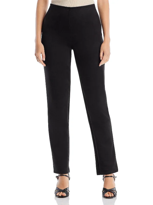 Weekend Offers That Delight Womens High Waist Suade Straight Leg Pants