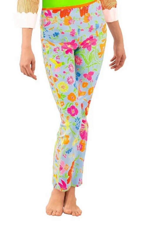 Weekend Offers That Excite Gripeless Pull On Pants Birds & The Bees In Periwinkle