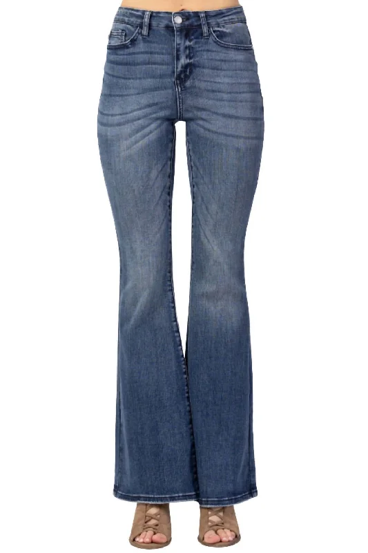 Daily Specials Flare Fit Jean In Medium Denim