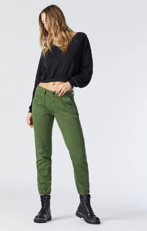 Low Prices IVY SLIM CARGO IN CHIVE CASUAL COMFORT