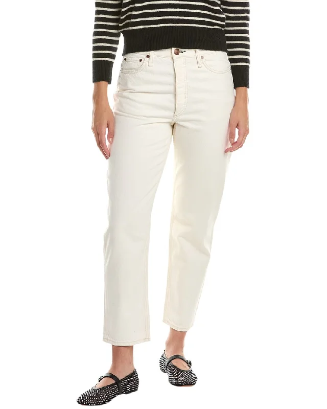 Weekend Special rag & bone Alissa Ecru Baggy Jean