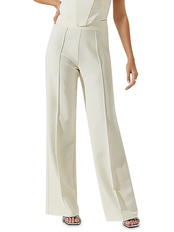 Weekend Deals to Brighten Your Day Madison Womens High Rise Wide Leg Straight Leg Pants