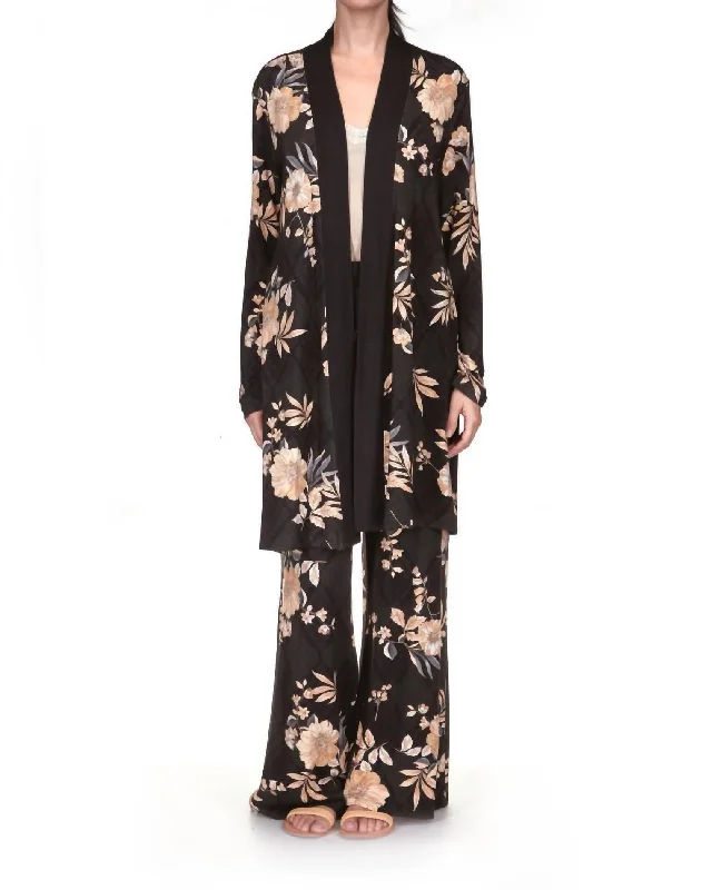 New Deal Nido Wide Leg Pant In Multi
