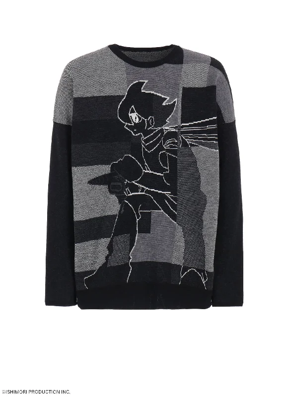 Must-Have Deals Ground Y×Cyborg 009 60th CYBORG 009 CREW NECK KNIT