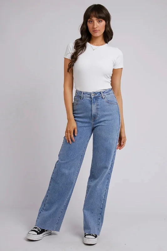 Bonus Offer All About Eve Sky Comfort Jean Heritage Blue
