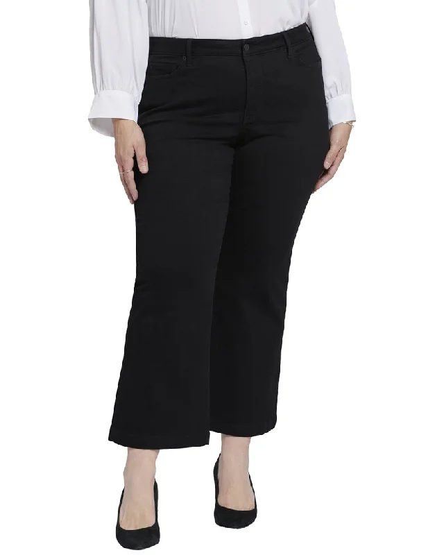 Bargain Prices NYDJ Plus Julia Black Rinse Flare Jean