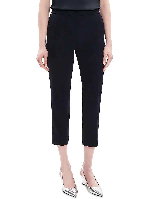 Weekend Deals That Dazzle Treeca Womens Admiral Stripe Cropped Ankle Pants