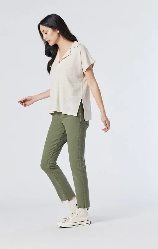 Lowest Price VIOLA STRAIGHT LEG IN OLIVINE LA VINTAGE