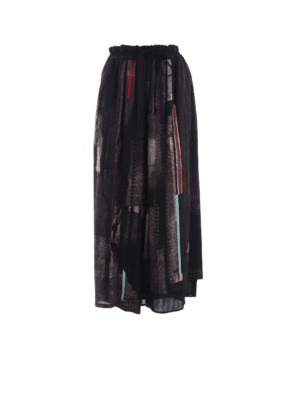 Weekend Discounts to Delight CU/LAWN DOUBLED STRING PANTS