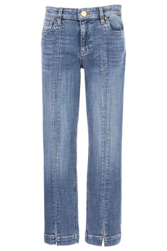 Bonus Offer Stevie Straight Leg Jeans In Blue