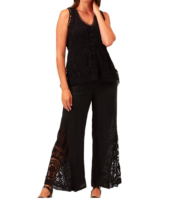 Amazing Deals Ismay Palazzo Pant In Black