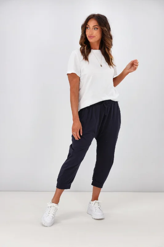 Price Drop Alert Little White Lie 3/4 Flow Pant Navy