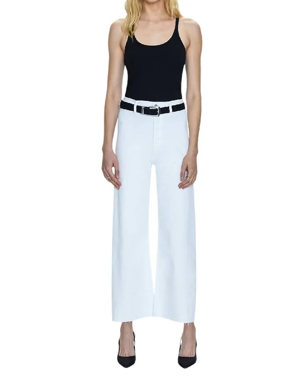 One-DAY Sale Penny Crop Jeans In Blizzard