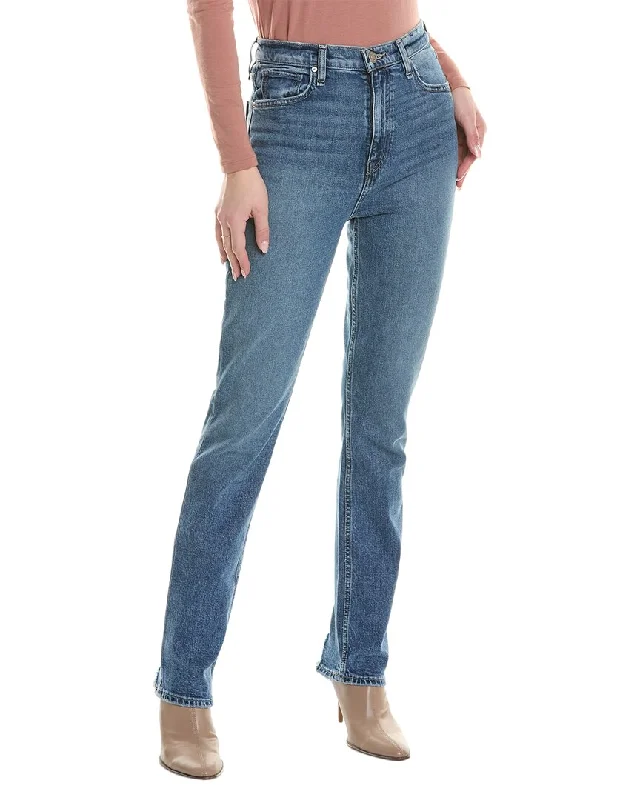 Now or Never HUDSON Jeans Harlow Ultra High-Rise Moon Flower Cigarette Jean