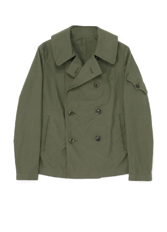 Limited Time [Y's-Black Name]BACKSIDE SULFURIZATION SATIN SHORT FRONT BLOUSON